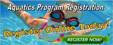 Aquatics Registration Banner